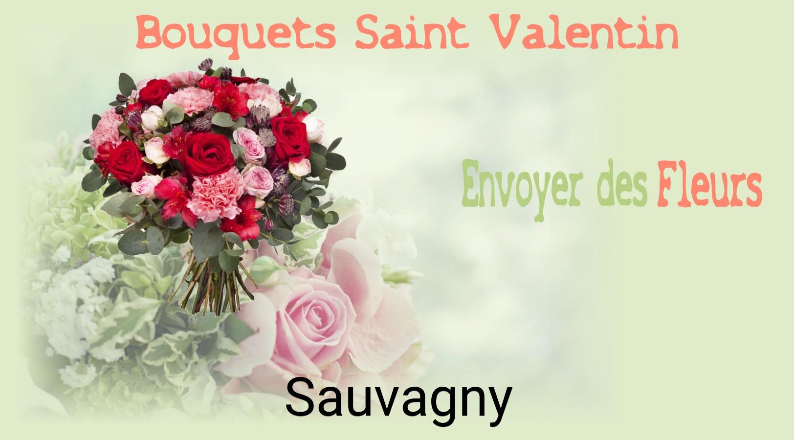 Roses de Saint-Valentin livrées à Sauvagny